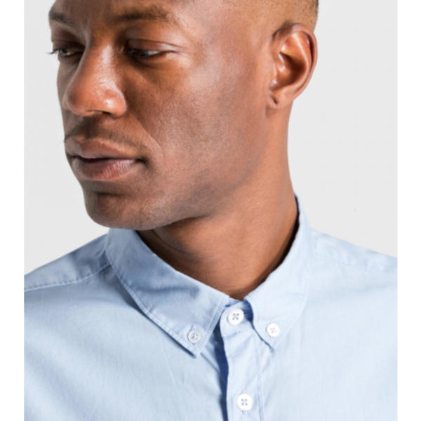 Armedangels Jacob Popeline Shirt - Blue Armedangels Jacob Popeline Shirt - Blue