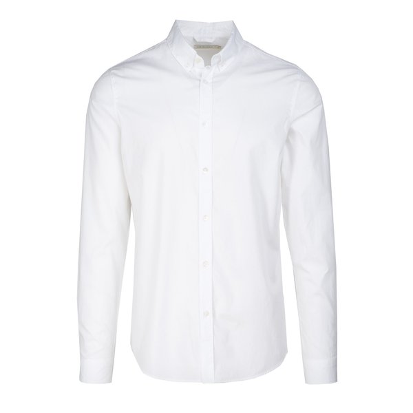 Armedangels Jacob Popeline Shirt - White Armedangels Jacob Popeline Shirt - White