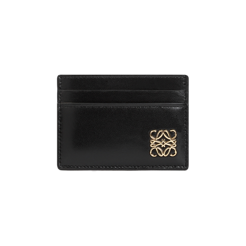 ロエベ Loewe Anagram Puffer Plain Cardholder Puffer Anagram plain cardholder in shiny nappa calfskin Blue