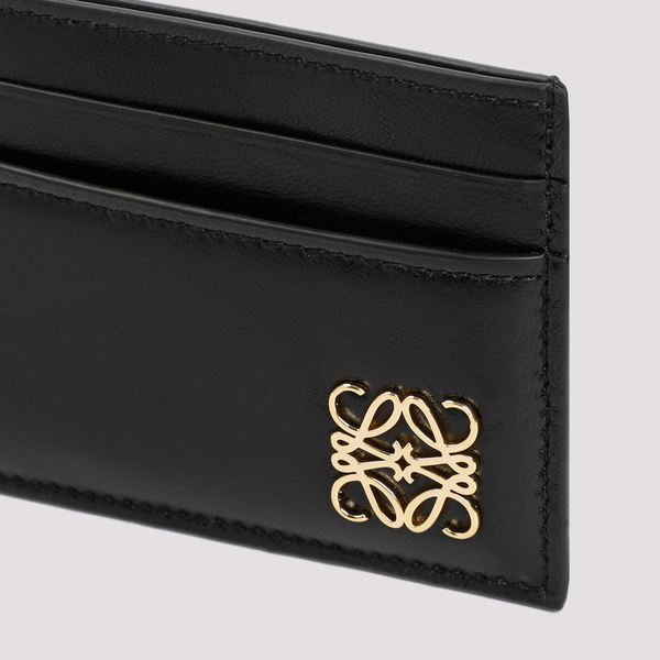 LOEWE Anagram Puffer Plain Cardholder - Black | Garmentory