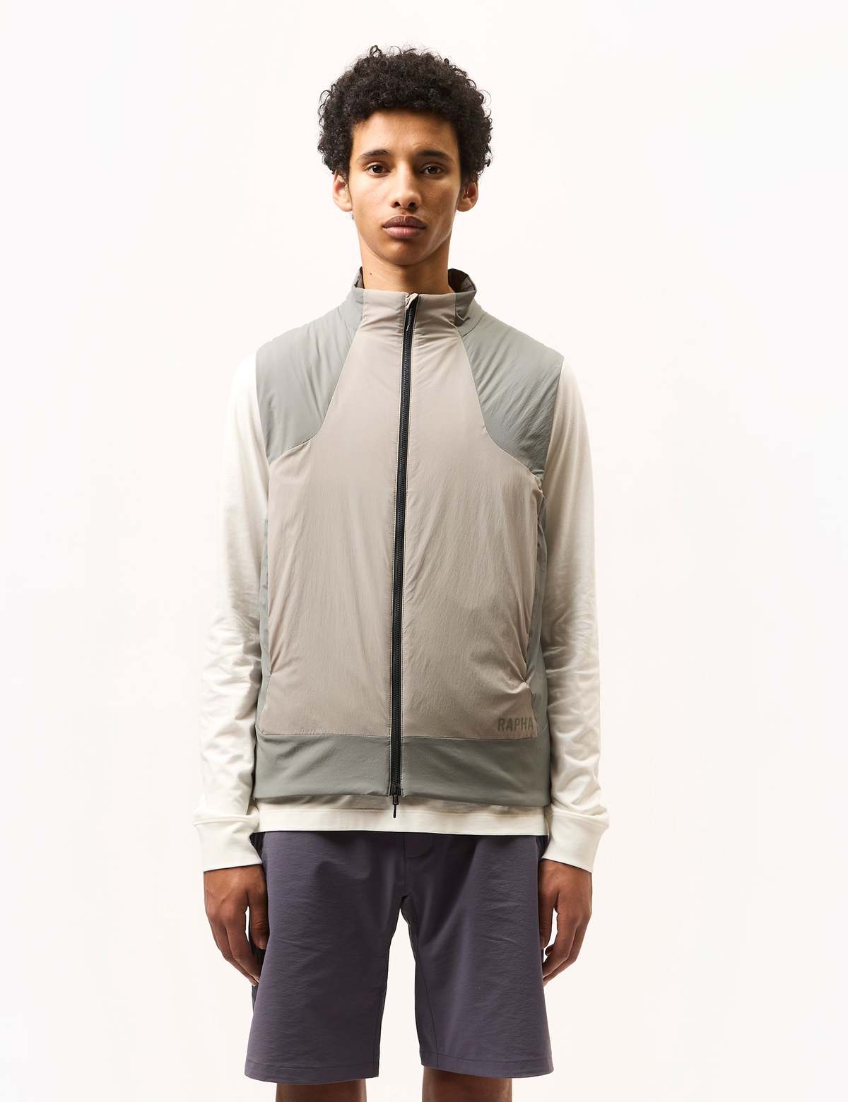 Rapha Explore Insulated Gilet - Sage Grey/Rock Beige | Garmentory