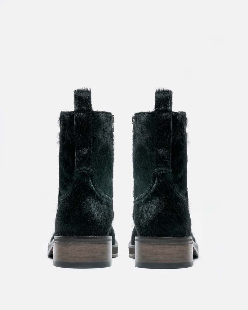 Acne Studios Besare Hairy Boot Black