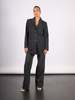 Rodebjer Delphi Denim Blazer - Black - Thumbnail 1