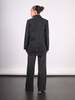 Rodebjer Delphi Denim Blazer - Black - Thumbnail 2