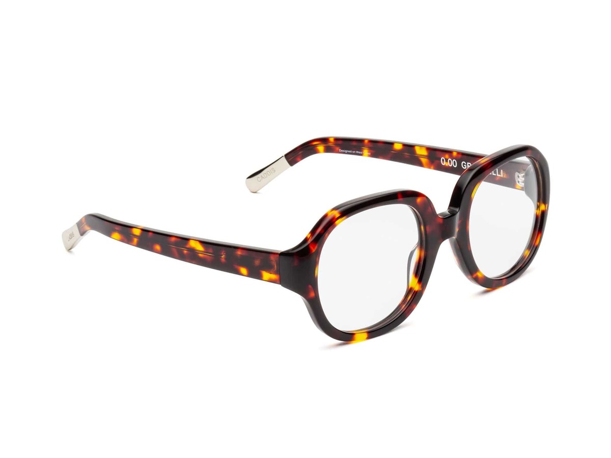 Caddis Grappelli Reading Bluelight Glasses - Turtle | Garmentory display picture 1