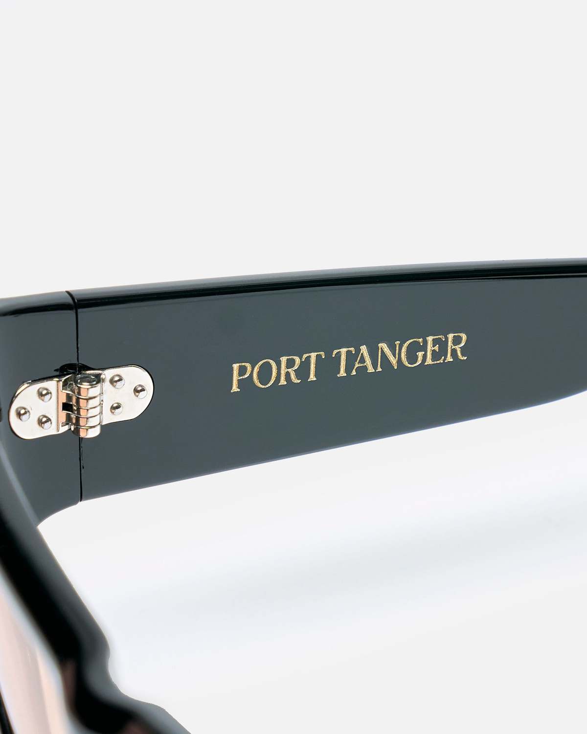 Port Tanger Kerewan Sunglasses - Black Acetate/Amber Lens | Garmentory