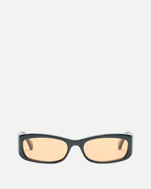 Port Tanger Leila Sunglasses - Black Acetate/Amber Lens | Garmentory
