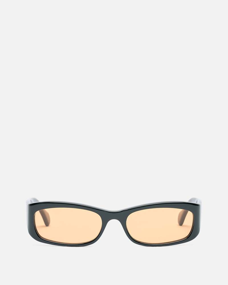 Port Tanger Leila Sunglasses - Black Acetate/Amber Lens | Garmentory
