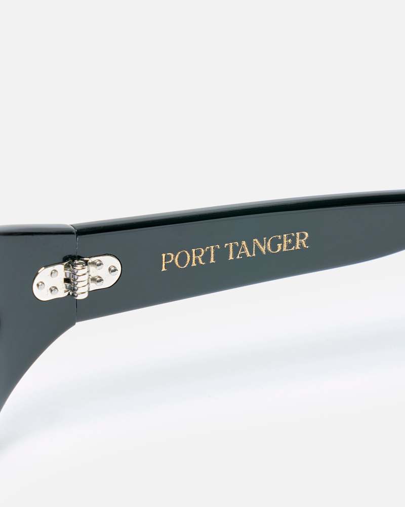 小物 PORT TANGER Leila Black SSENSE Exclusive Black Leila Sunglasses by Port Tanger on Sale