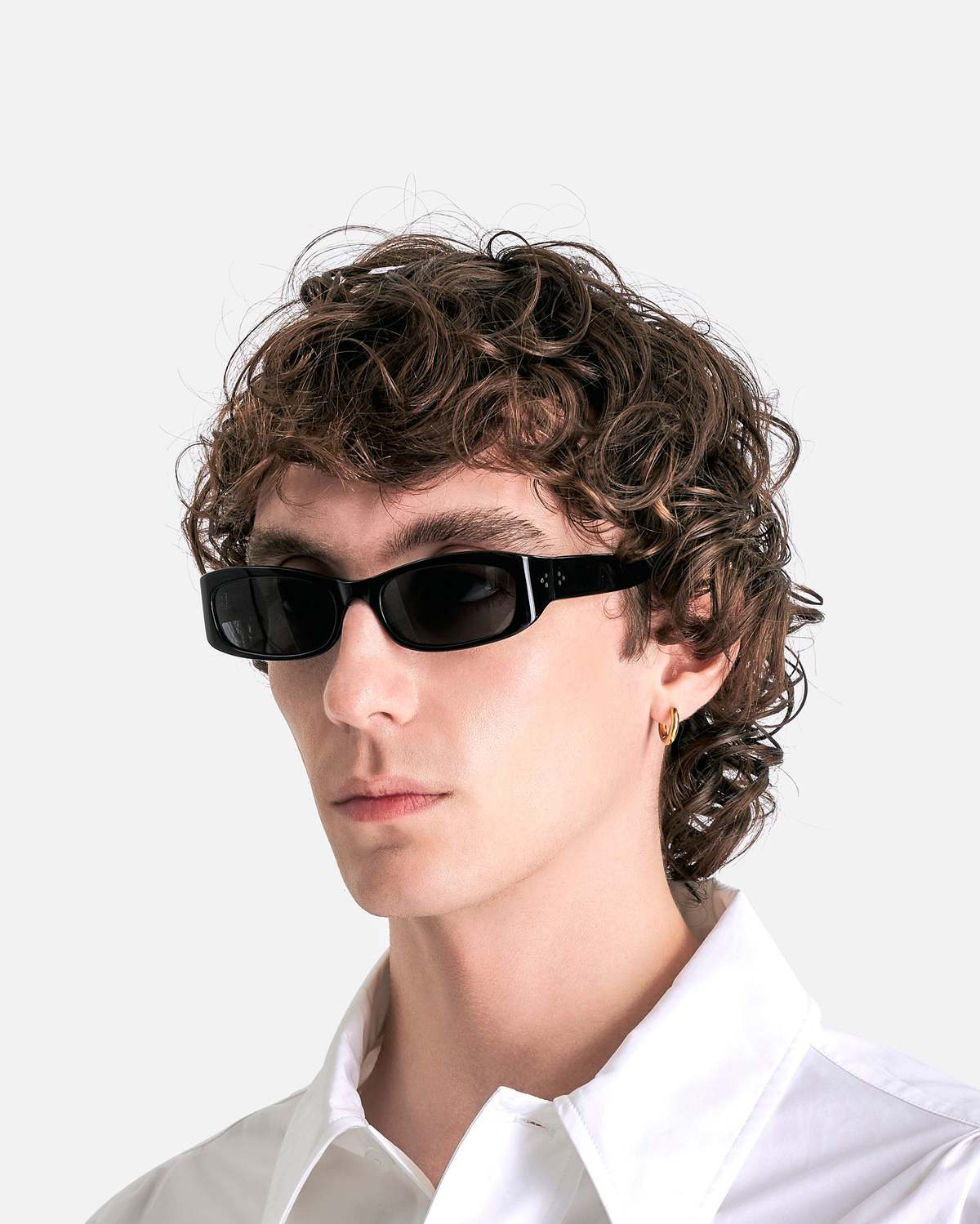 Port Tanger Leila Sunglasses - Black Acetate/Black Lens | Garmentory