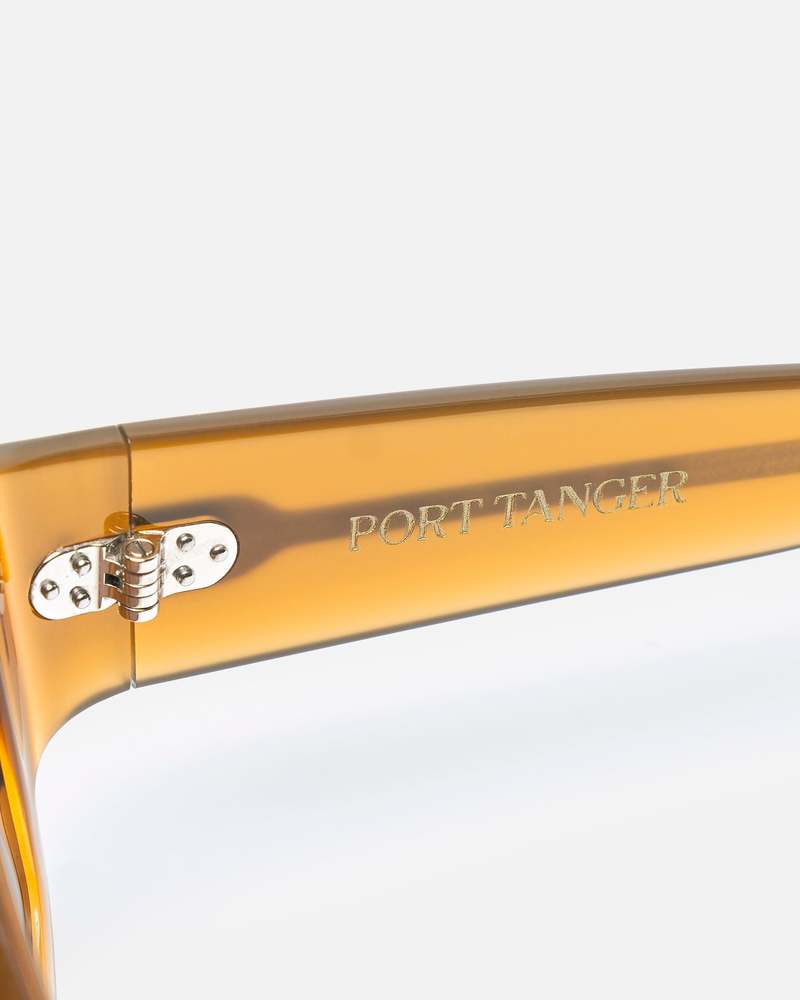 小物 PORT TANGER Sabea \"AMBER LENS\" Sabea Black Acetate/Rif Blue Lens – SVRN