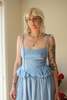 Eliza Faulkner Tessa Dress - Blue Linen - Thumbnail 2