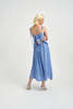 Eliza Faulkner Tessa Dress - Blue Linen - Thumbnail 7