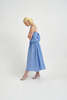 Eliza Faulkner Tessa Dress - Blue Linen - Thumbnail 9