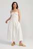 ciao lucia Barbara Dress - White - Thumbnail 8