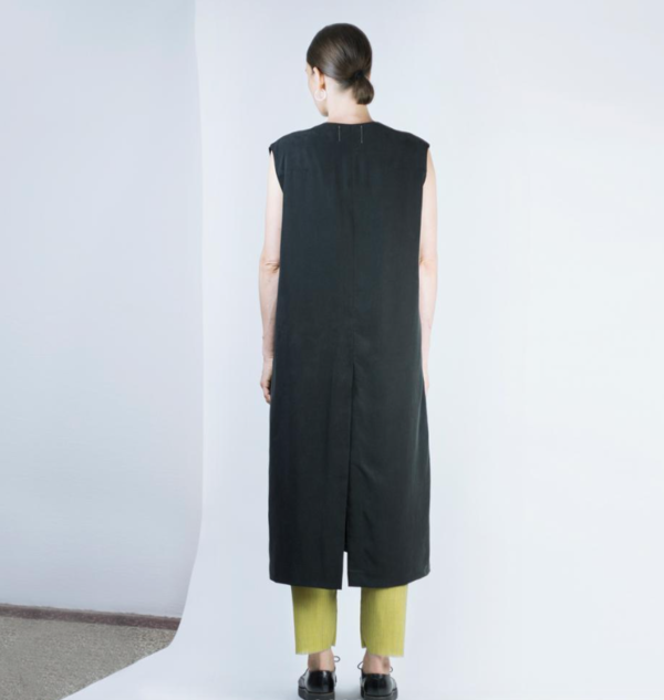 Ade Velkon Long Vest faded black Ade Velkon Long Vest faded black