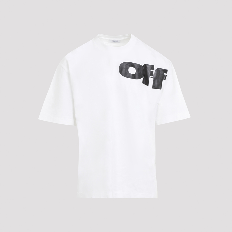 Off-White Shared Logo Skate Short Sleeve Tee - WHITE BLACK