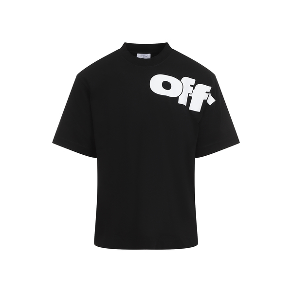 Off-White Shared Logo Skate Short Sleeve Tee - WHITE BLACK