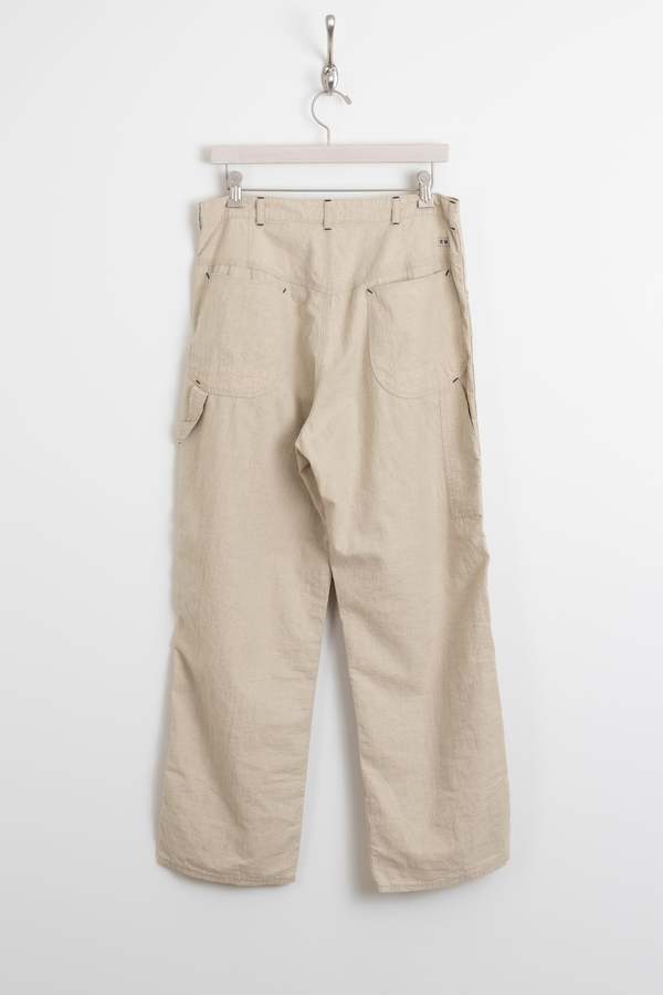 ENDS and MEANS Double Knee Painter Pants - Natural | Garmentory