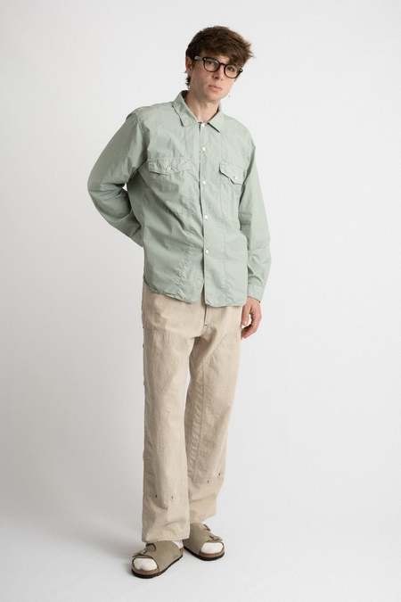 ENDS and MEANS Nizza Shirt - Green | Garmentory