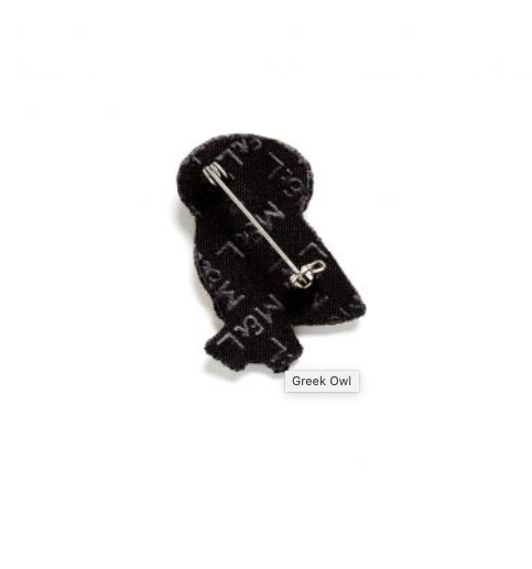 Macon & Lesquoy Skeleton Brooch