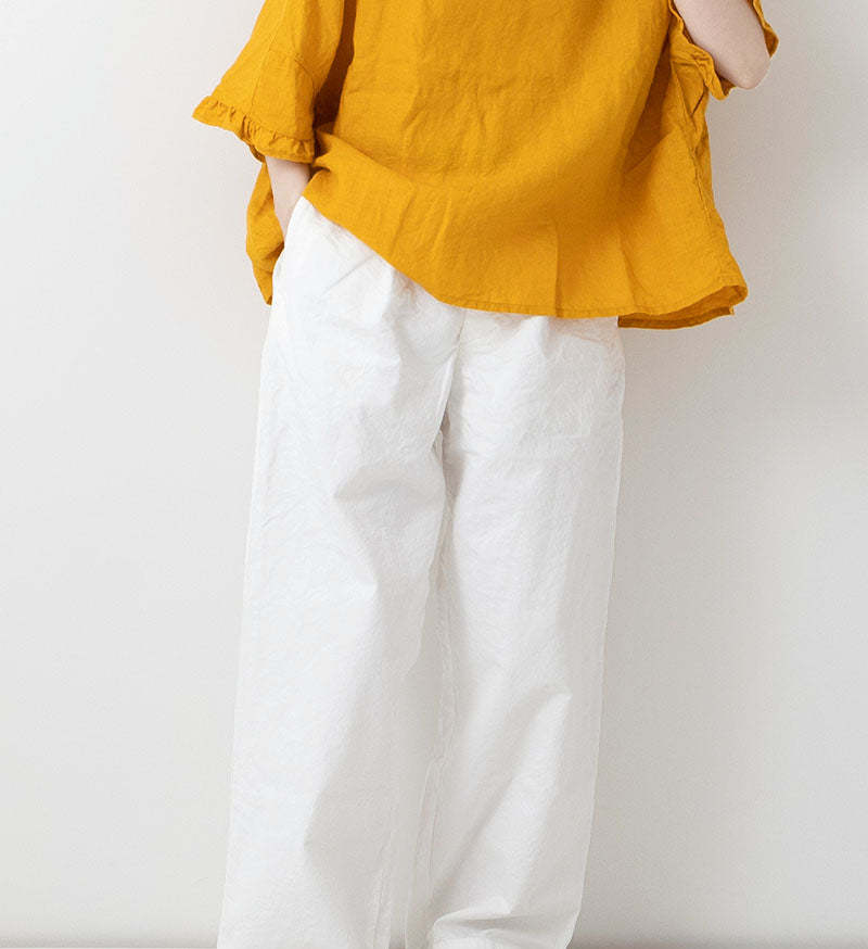 全品送料0円 Original Velour Easy Pants / Off White – OOTHO
