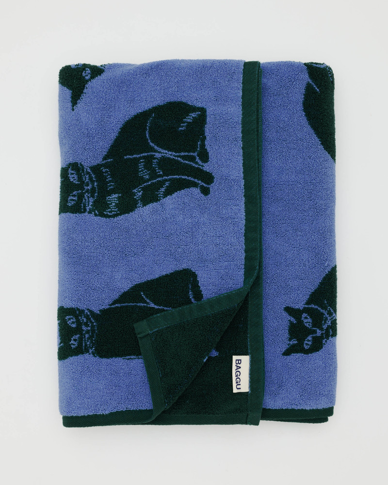 BAGGU Bath Towel - Cats | Garmentory