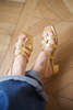 Anne Thomas Gabrielle Sandals - Gold - Thumbnail 1