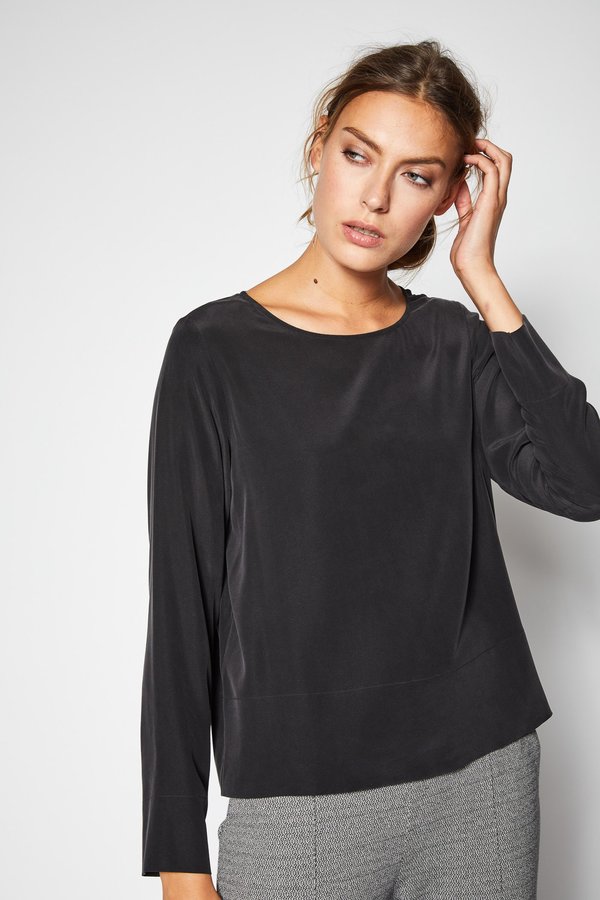 Lanius Silk shirt black Lanius Silk shirt black