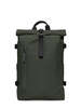 Rains Large Rolltop Backpack - Green - Thumbnail 1