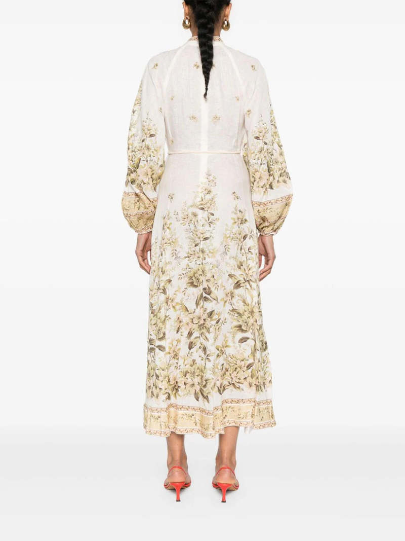 golden buttoned midi dress Golden Hour Button Down Midi Dress Medium main image 1