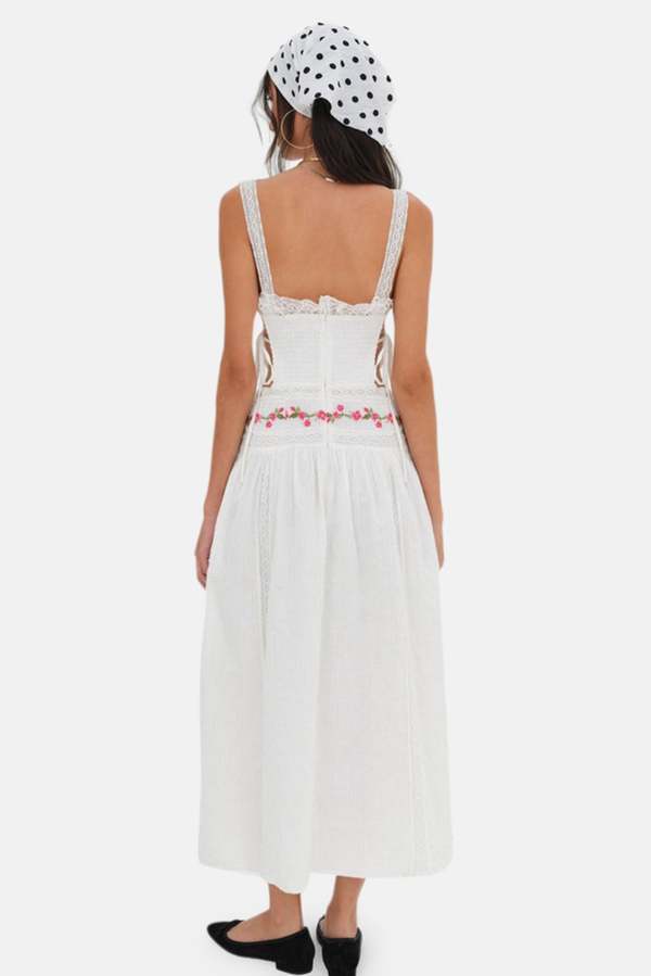 for love and lemons cuba embroidered dress For Love & Lemons