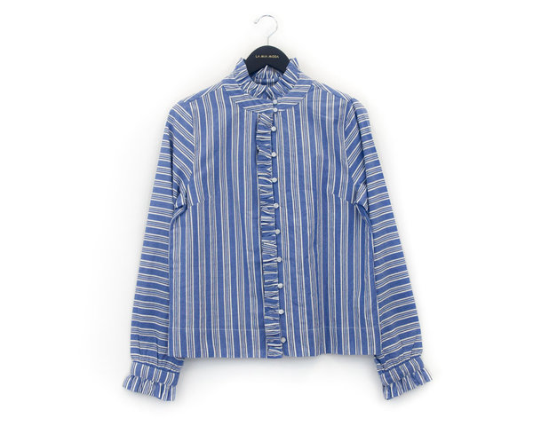 LOA Ruffle Button-Up Blouse LOA Ruffle Button-Up Blouse