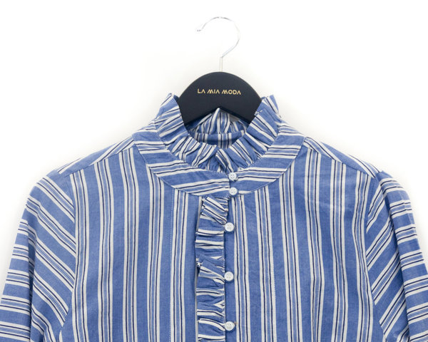 LOA Ruffle Button-Up Blouse LOA Ruffle Button-Up Blouse