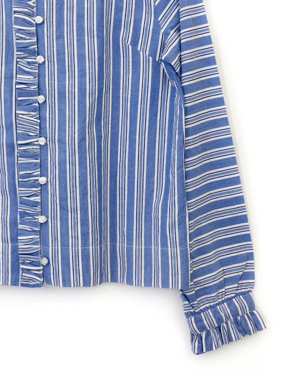 LOA Ruffle Button-Up Blouse LOA Ruffle Button-Up Blouse