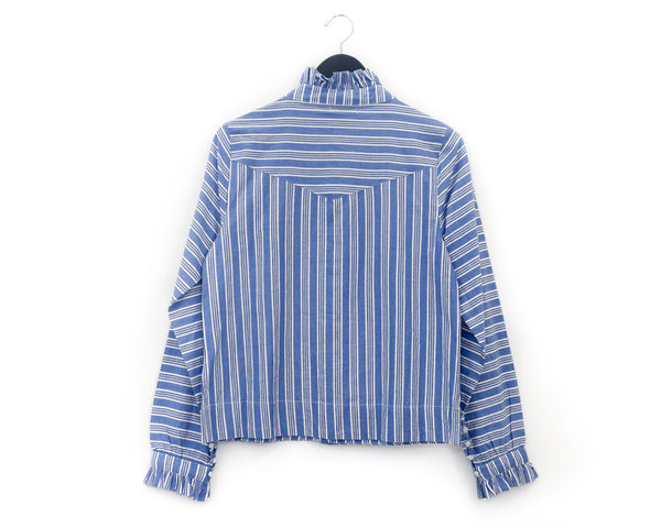 LOA Ruffle Button-Up Blouse LOA Ruffle Button-Up Blouse