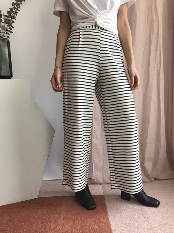 Compania Fantastica Olive Pants - Rayé Compania Fantastica Olive Pants - Rayé