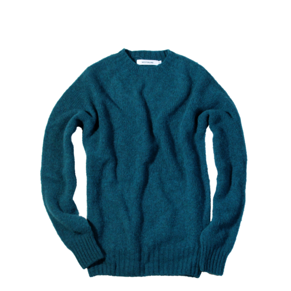Westerlind 100% Wool Crew Neck, Atlantic Westerlind 100% Wool Crew Neck, Atlantic