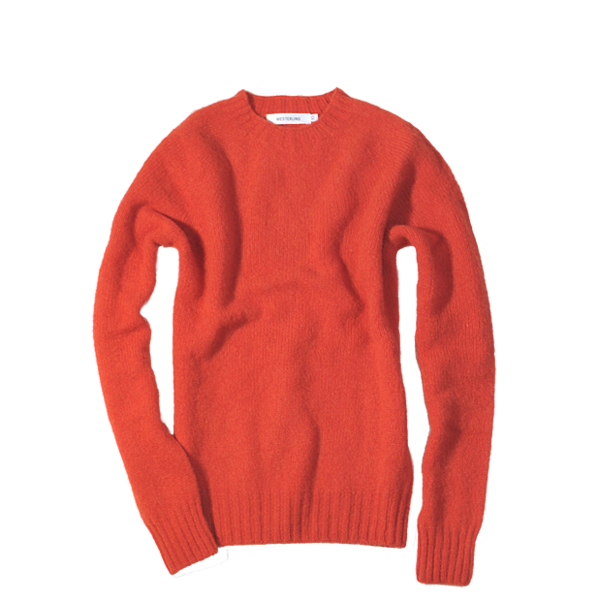 Westerlind 100% Wool Crew Neck, Scarlet Westerlind 100% Wool Crew Neck, Scarlet