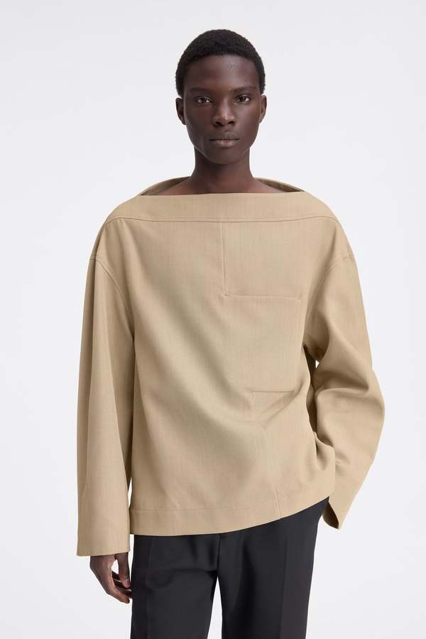 Jacquemus Le Haut Ameno Top - Beige