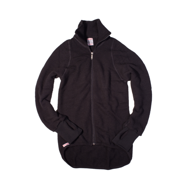 Woolpower 400g Full Zip Jacket, Black Woolpower 400g Full Zip Jacket, Black