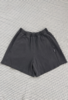 Le Bon Shoppe Flared Basketball Shorts - Coal - Thumbnail 8