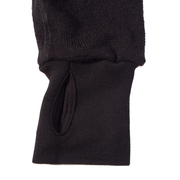 Woolpower 400g Full Zip Jacket, Black Woolpower 400g Full Zip Jacket, Black