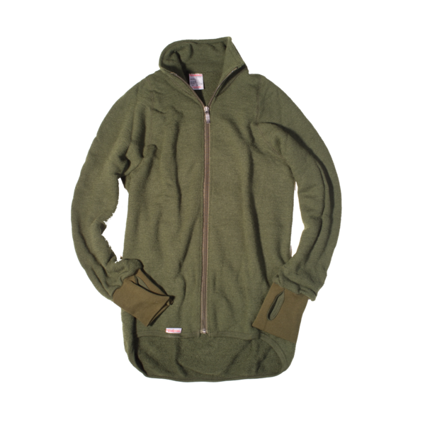 Woolpower 400g Full Zip, Green Woolpower 400g Full Zip, Green