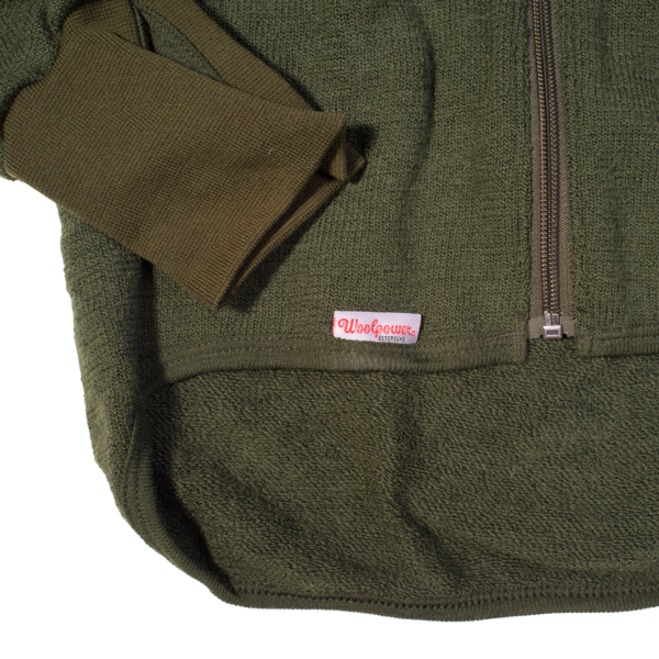 Woolpower 400g Full Zip, Green Woolpower 400g Full Zip, Green