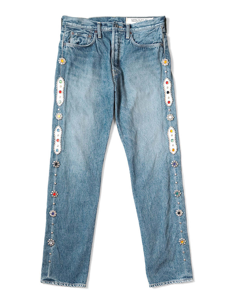 KAPITAL キュロットワンピース　日本製　X1750 KAPITAL キュロットワンピース 日本製 X1750