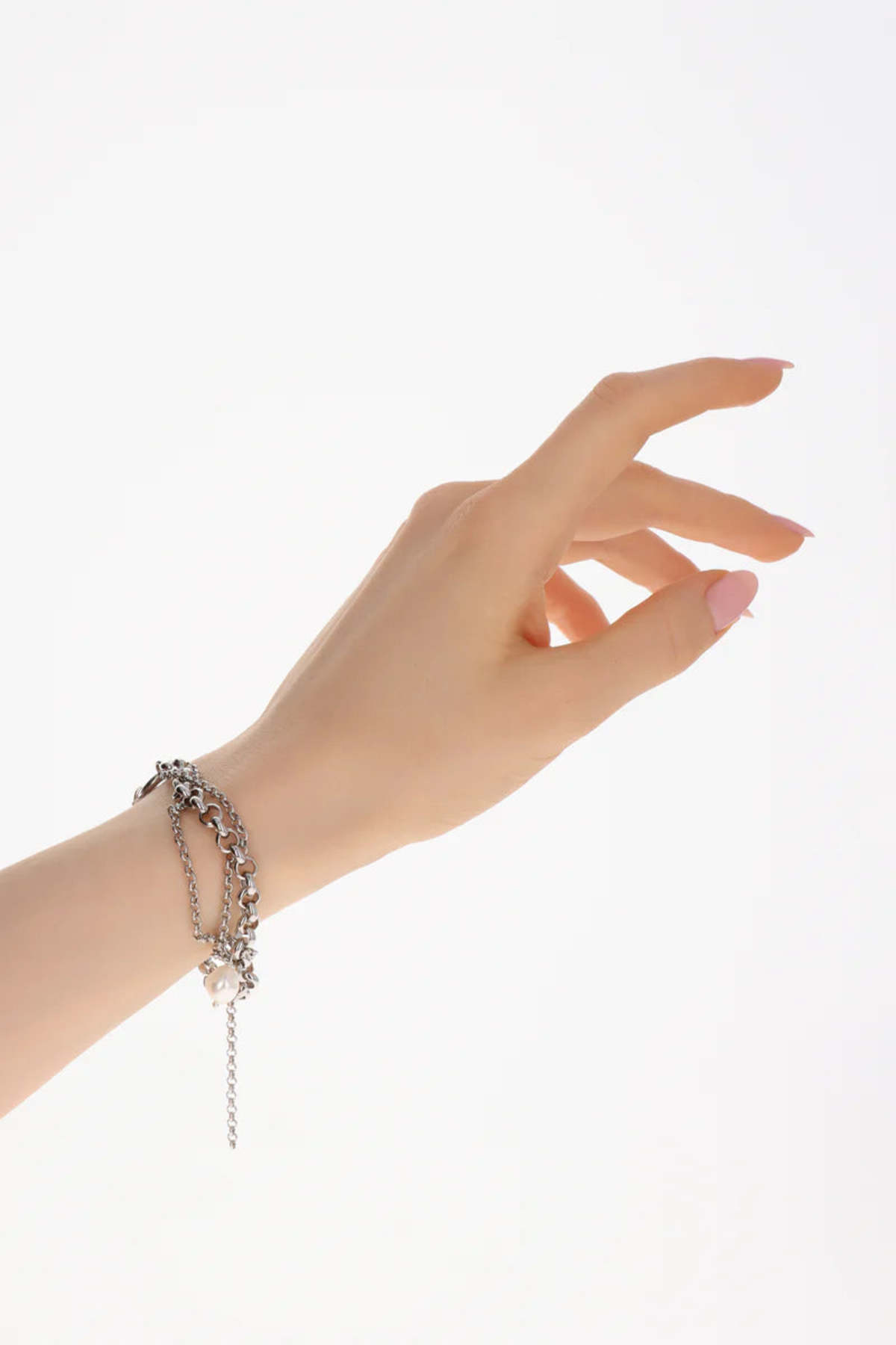 【関税込み】Justine Clenquet シルバー Richie ネックレス Justine Clenquet - リッチー ネックレス | HBX - ハイプ