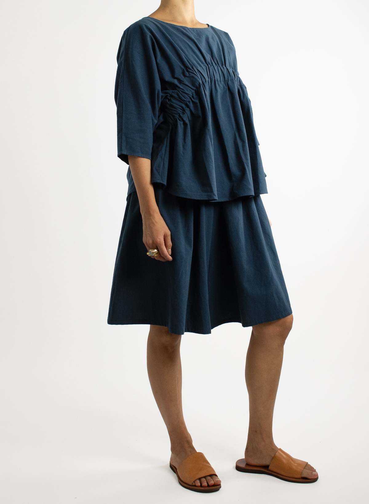 Anna Top in Grey Melange main image 1