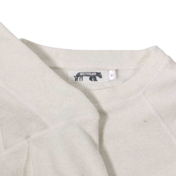 Westerlind Boyfriend 3/4 Sleeve Sweatshirt, Egg Shell Westerlind Boyfriend 3/4 Sleeve Sweatshirt, Egg Shell