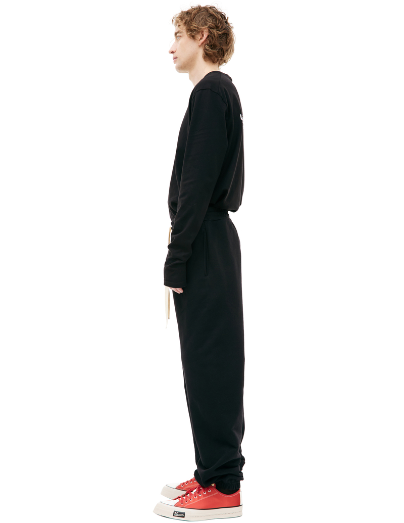 Jil Sander Cotton Sweatpants - Black | Garmentory